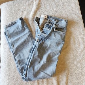 Agolde Riley Jean strechy size 24